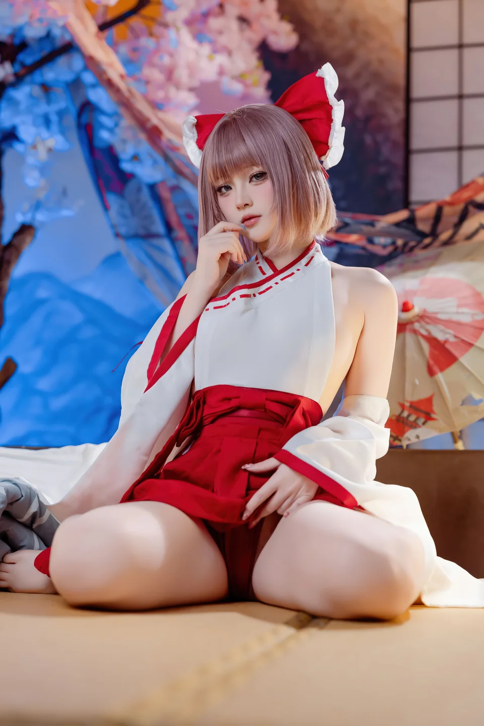 屿鱼 - 兼职巫女 [66P-639MB] tg@simisebaisi 【丝足阁】019.webp